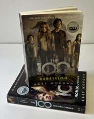 The 100: Homecoming and Rebellion Lot of 2 by Kass Morgan Paperback CW Show