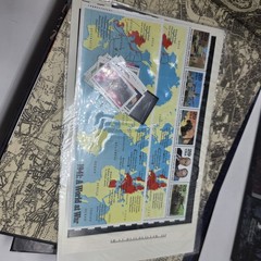 USPS WW2 Remembered Box Set in Slip Case 5 Stamp Albums Plus Complete Stamp Sets