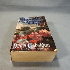 Outlander + Dragonfly in Amber, 6th & 5th Prints, Diana Gabaldon PB 1991 Dell