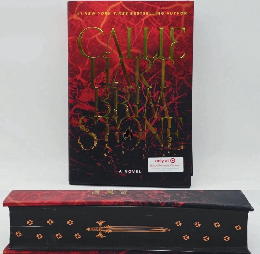 Brimstone – Target Exclusive Edition – by Callie Hart (Hardcover) Sprayed Edges