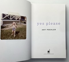 Yes Please by Amy Poehler, 2014 1st Edition HC/DJ – SIGNED