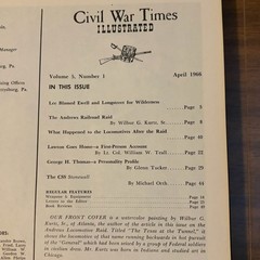 Civil War Times Illustrated Vol 1-5 Complete Set Index 1962-1967 Bound HC Books
