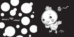 Hello, Baby Animals: A Black-and-White Board Book for Babies That Helps Visual D