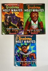 Set of 3 Goosebumps Most Wanted 1,3,7, 2013, 2014,2015