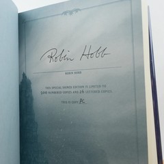 The Farseer Trilogy by Robin Hobb – Subterranean Press, Signed, Publisher’s Co..