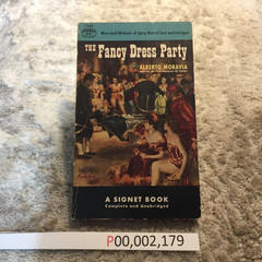 The Fancy Dress Party Alberto Moravia 1954 Signet Allegorical Political Satire