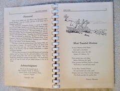 1967 Warrenton, VA Virginia horse fox HUNT COUNTRY vintage equestrian Cookbook