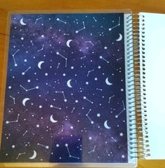 The Sky is The Limit Spiral Planner Weekly 12 Month Planner Calendar 174 pages