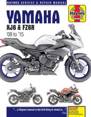 Yamaha XJ6 & FZ6R (2009-2015) Haynes Repair Manual by Matthew Coombs (English) P