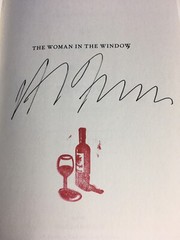 A. J. Finn, THE WOMAN IN THE WINDOW Signed by Author 2018 HC w/ DJ 1st Edition