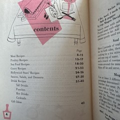 Vintage Mogen David Wine Booklet Promotional Recipes, Cookbook 42 Pages 5×7