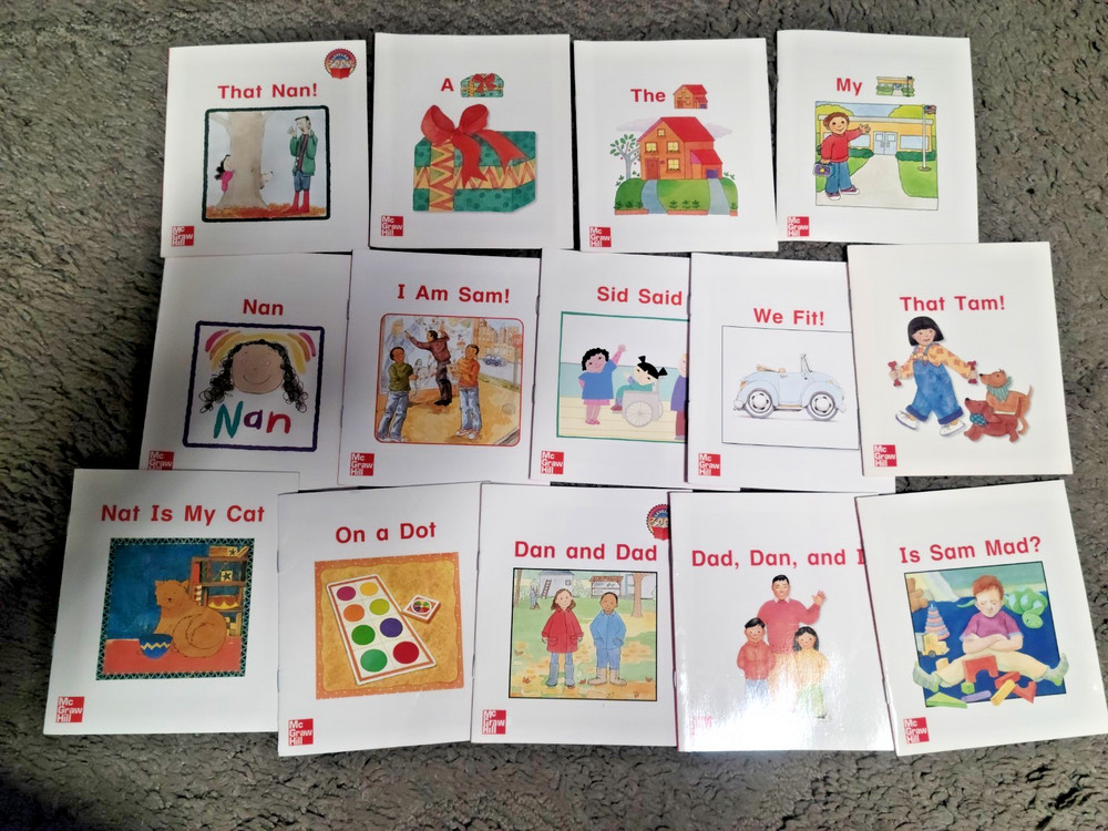 * Lot of 14 Learn to Read Books Little Leveled Early Beginning Readers Phonics
