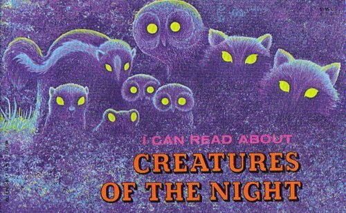 I Can Read About Creatures of the Night – David Cutts – Paperback – Good