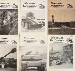 ⭕️ LOT OF 12 VINTAGE MUSEUM ORDNANCE MAGAZINE U.S. ARMY TANK MILITARY JOURNALS