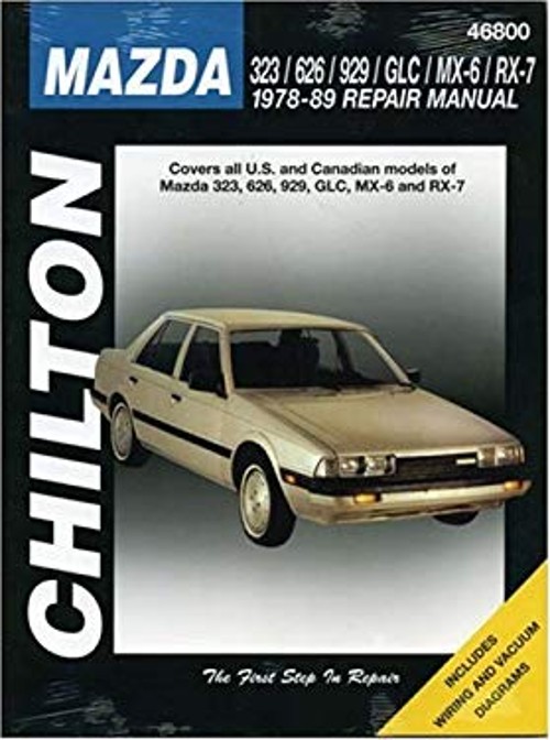 CH Mazda 323 626 929 GLC MX6 RX7 1978-89 Paperback Haynes