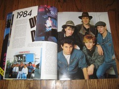 Pix Italian Magazine 85 Duran Duran Fold out Poster! A View To A Kill