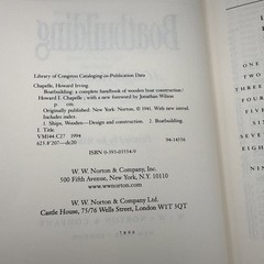 Boatbuilding : A Complete Handbook of Wooden Boat Construction by Howard I….