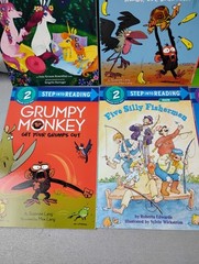 8 Reader Lot World of Reading Books Readers Level 1, 2, 3, 4 Free Shipping New