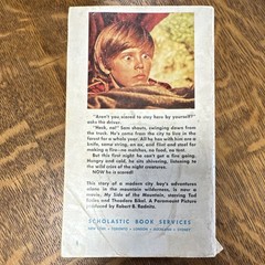 My Side of the Mountain Jean George Paperback Scholastic 1969