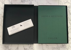 NEW RARE 1st ED 88/100 SLIPCASE CLAMSHELL BOX SIGNED Sheila Metzner Color BOOK