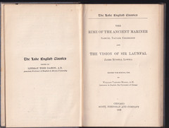 The Ancient Mariner & The Vision of Sir Launfal (HB, 1902, 104 pages)