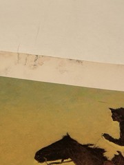 The Western Art Of Frederic Remington Baigell 1976 Damage Back Cover