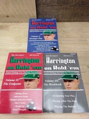 Dan Harrington On Hold Em Vols 1-3 Set Lot