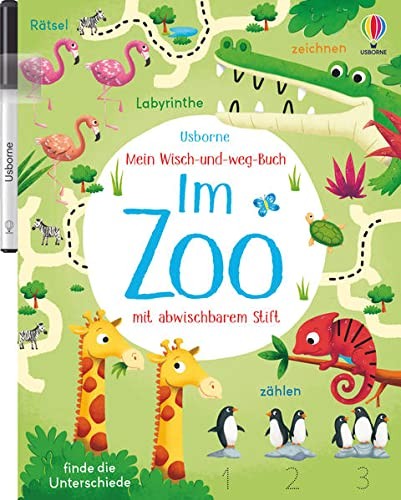 Kirsteen Robson Mein Wisch-und-weg-Buch: Im Zoo: mit abw (Paperback) (UK IMPORT)