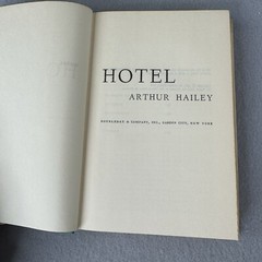 Hotel by Arthur Hailey BCE Hard Cover 1965