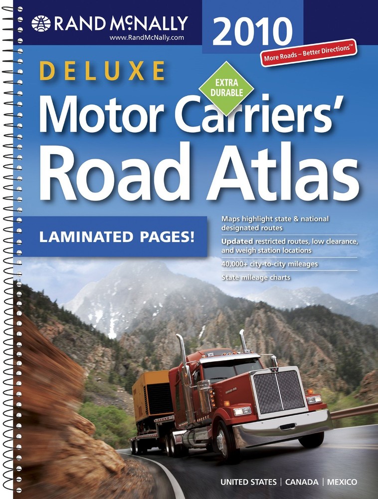 Rand Mcnally 2010 Motor Carriers Road Atlas
