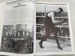Vintage 1988, „Pictorial History of Boxing” Peter Arnold XL Vg 1st Print FREE SH