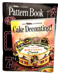 1991 Wilton YEARBOOK Patterns 62 Pages For Cake Decorating Free Shipping