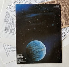 Vintage Astro*Carto*Graphy Astrology Circle Books Computer Calculations Calendar