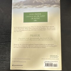 Philip Yancey Prayer: Does It Make Any Difference? TPB 2006 Zondervan
