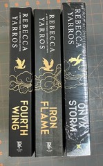 The Empyrean Series 3 Books Collection Set By Rebecca Yarros (Fourth Wing, Iro..