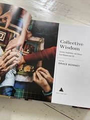 Collective Wisdom Grace Bonney HC Signed Edition Women Over 50 Inspiration