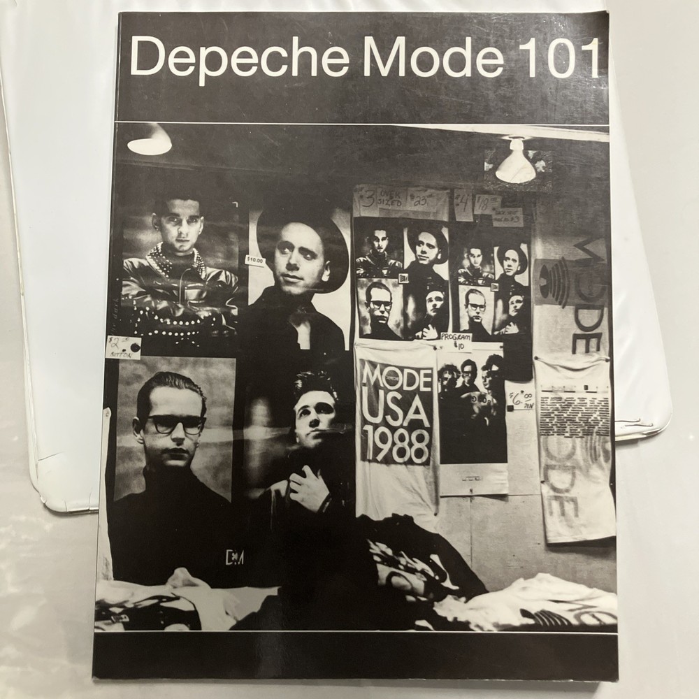 Vintage 1989 Depeche Mode 101 Songbook Guitar Piano-Amsco Publications RARE