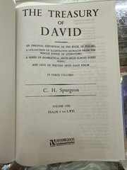 The Treasury Of David 3 Volume Set Hardcover By Charles H. Spurgeon Psalms 1-150
