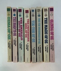 Lot of 8 Wonderful Oz Books 3, 5-8 & 12-14 L Frank Baum Del Rey Ballantine Books