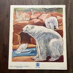 Vintage Linenette Books Animal Friends lot of 4 Sam’l Gabriel Sons & Co. 1941