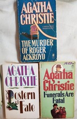 Agatha Christie Bundle (6) 3 HCDJ 3 TPB 4 lbs 3 oz 3 Hercule Poirot See Listing