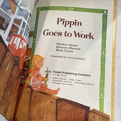 Adventures Of Pippin-Lot Of 5 Hardcover Children’s Books -Adams Hartson Taylor