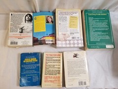 Lot of 7 Damaged NON FICTION Paperback Books SCAR TISSUE, Letting Go, Happiness