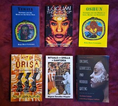 6 Orishas Santeria book lot West African Religion Voodoo Black Magic Saint Orisa
