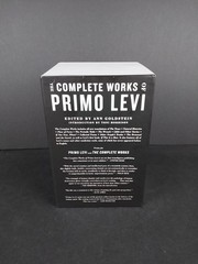 2015 Complete Works of Primo Levi 3 Hardcover Book Set by Primo Levi + Slipcase!
