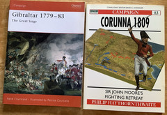 Lot of 2 Osprey Campaign: #83 Corunna 1809, #172 Gibraltar 1779-83