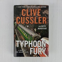 Typhoon Fury by Clive Cussler & Boyd Morrison SIGNED, 1st Ed. (2017)
