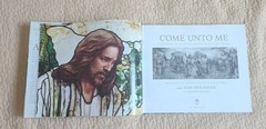Come unto Me: Savior’s Life, Mission, Parables Glass Art Religion Christian LDS