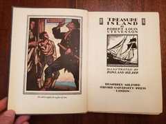 Treasure Island by Robert Louis Stevenson Oxford University Press edition 1929