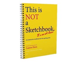„This is Not a Sketchbook” – Interactive Art Class Drawing Book for Adults & Kid